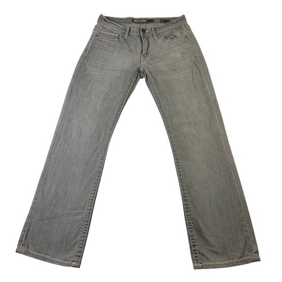 BKE Mens Carter Gray Cotton Jeans Size 30x31 Jeans Style# ABM20031 - Picture 1 of 9